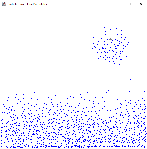 Particle Based Fluid Simulation screenshot